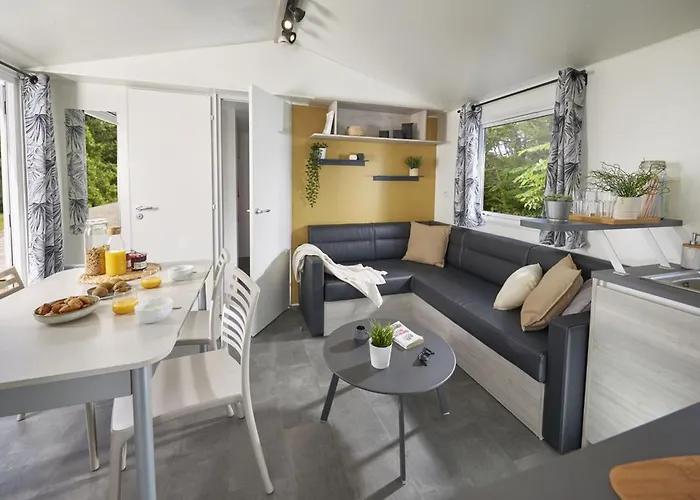 Mobil-home Confortable Avec Terrasse A - Api-1-52-842 Kemping *
